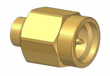 IMS Connector Systems-087.42.1810.071 Connector RF SMA Cable Male Straight 50 ohm RG-402 Gold
