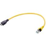 Cable Assembly Round Copper Cable 0.91m 26AWG IX Industrial Type A to RJ-45 8 to 8 POS M-M IDT-IDT