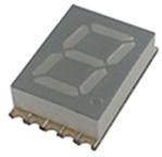 Vishay-VDMO10A0 LED-Anzeigen, segmentiert Display Segmented Module 1DIGIT 16LED Orange CA 10-Pin SMD T/R