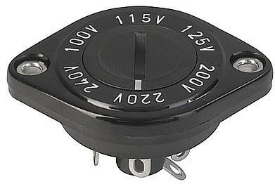 SCHURTER-0033.1118 Commutateur Switch Selector N.O./N.C. SP6T 60° Slotted Spindle 10A 250VAC Solder Panel Mount