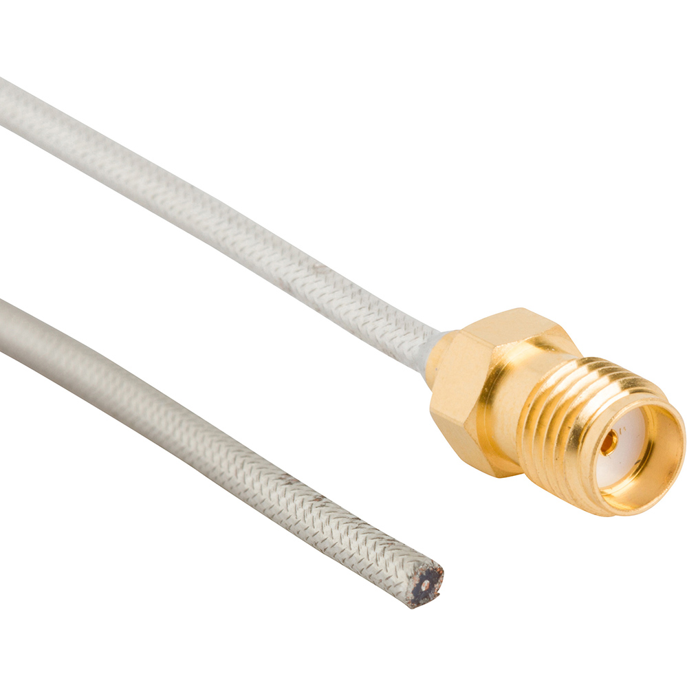 Amphenol RF-095-902-463-012 Kabelbaugruppen Koaxial SMA Straight Jack to Unterminated 0.085 Hand Formable 50 Ohm 12 inches (305 mm)