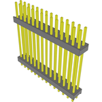Conn Board Stacker HDR 28 POS 2.54mm Solder ST Top Entry Thru-Hole Bulk