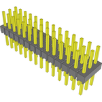 Conn Unshrouded Header HDR 42 POS 2.54mm Solder ST Top Entry Thru-Hole Bulk