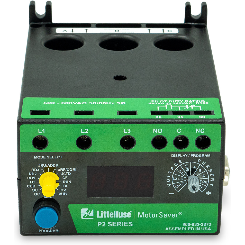 Littelfuse-777-575-LR-P2 Relè elettromeccanico Electromechanical Relay 500 to 600VAC 10A SPDT(97.79x128.27x77.47)mm DIN Rail/SMD Protection Relay