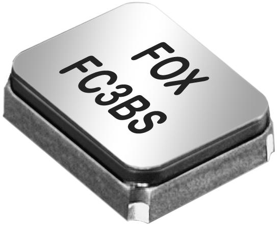 Fox Electronics-FC3BSHLGA27.0-1-T3 Quarze Crystal 27MHz ±10ppm (Tol) ±5ppm (Stability) 12pF FUND 40Ohm 4-Pin CSMD T/R