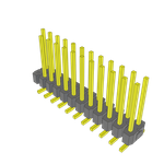 Conn Unshrouded Header HDR 24 POS 2.54mm Solder ST Top Entry SMD Tube