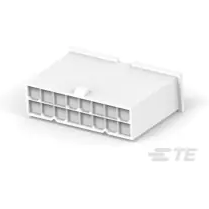 TE Connectivity-1-2296206-6 Einzeladersteckverbinder, Gehäuse Conn Housing PL 16 POS 4.2mm Crimp ST Cable Mount White
