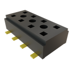 Conn Socket Strip SKT 8 POS 2mm Solder ST Top Entry SMD TIGER CLAW™ Tube
