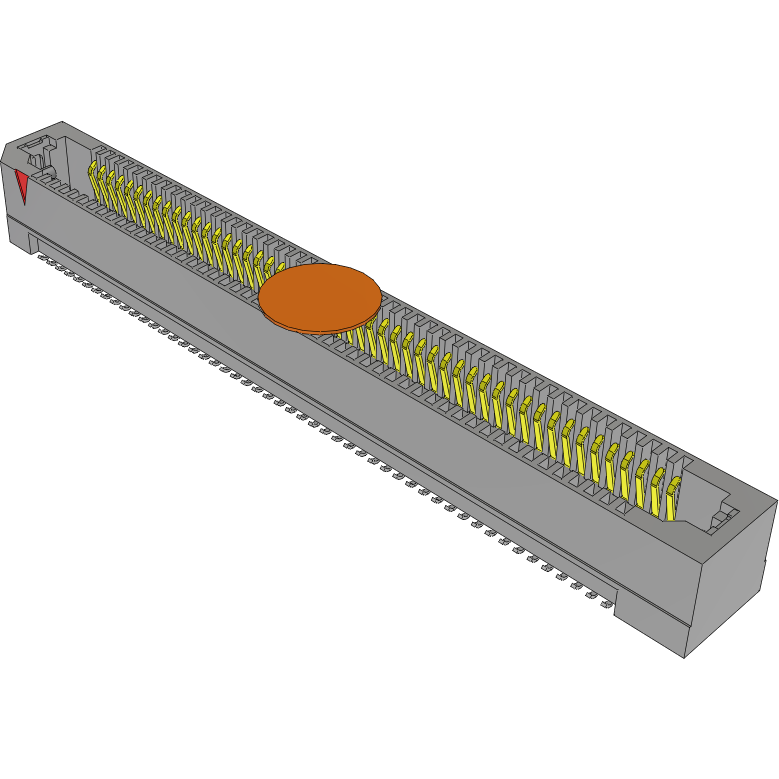 Samtec-ERF8-050-05.0-L-DV-L-K-TR Connector Headers and PCB Receptacles Conn Micro High Speed Socket Strip SKT 100 POS 0.8mm Solder ST Top Entry SMD T/R