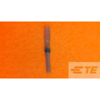 TE Connectivity-D-110-0062CS2879 Steckverbinderanschlüsse Connector Terminals, Insulation Sleeve Polyvinylidene Fluoride Transparent Blue
