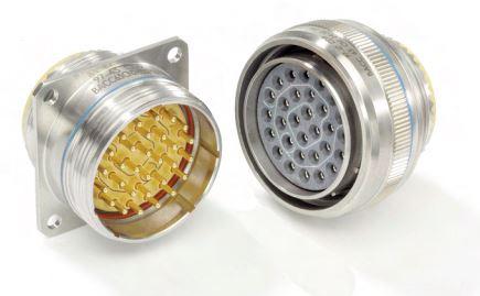 Deutsch Group-EN2997YE11005M6 Connecteur circulaire Conn Circular PIN 5 POS Solder ST Flange Mount 5 Terminal 1 Port