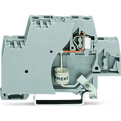 WAGO-280-503/281-580 Connector Terminal Blocks Conn Terminal Block 2 POS Spring Clamp DIN Rail 20A Box