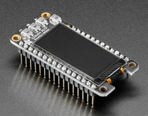 Adafruit Industries-4650 Kit e strumenti di sviluppo AHT20 Display Development Board