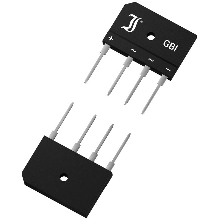 Diotec Semiconductor AG-GBI15J Brückengleichrichter Rectifier Bridge Diode Single 600V 15A 4-Pin Case GBI Box