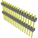 Conn Board Stacker HDR 16 POS 2.54mm Solder ST Top Entry Thru-Hole Bulk