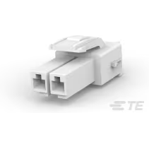 TE Connectivity-5-177898-1 Einzeladersteckverbinder, Gehäuse Conn Housing PL 2 POS 3.96mm Crimp ST Cable Mount Natural Bag