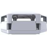 White Acrylonitrile Butadiene Styrene Wall Mount Hex-Box IoT Enclosure