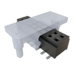 Conn Micro Socket Strip SKT 16 POS 1mm Solder ST Top Entry SMD Tray