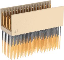 ERNI Electronics-923341 背板连接器 Conn Hard Metric M 95 POS 2mm Press Fit ST Thru-Hole