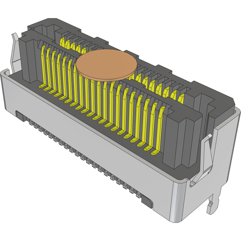 Samtec-LSHM-120-04.0-L-DV-A-S-K-FR Steckverbinderleisten und Leiterplattenbuchsen Conn Socket and Terminal Strip HDR/SKT 40 POS 0.5mm Solder ST SMD T/R