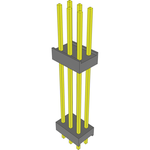 Conn Board Stacker HDR 6 POS 2.54mm Solder ST Top Entry Thru-Hole Bulk