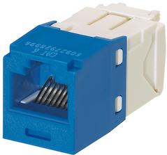 Panduit-CJ688TGBU-24 Steckverbinder, Telefon und Telekommunikation Conn RJ-45 F 8 POS ST Cable Mount 8 Terminal 1 Port Cat 6 Bulk