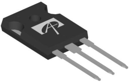 Alpha and Omega Semiconductor-AOK53S60 MOSFETs Trans MOSFET N-CH 600V 53A 3-Pin(3+Tab) TO-247