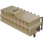 Conn Wire to Board HDR 16Power POS 3.5mm Solder RA Side Entry Thru-Hole Tray