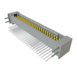 Conn Shrouded Header (4 Sides) HDR 50 POS 1.27mm Solder RA Side Entry Thru-Hole TIGER EYE™ Tube