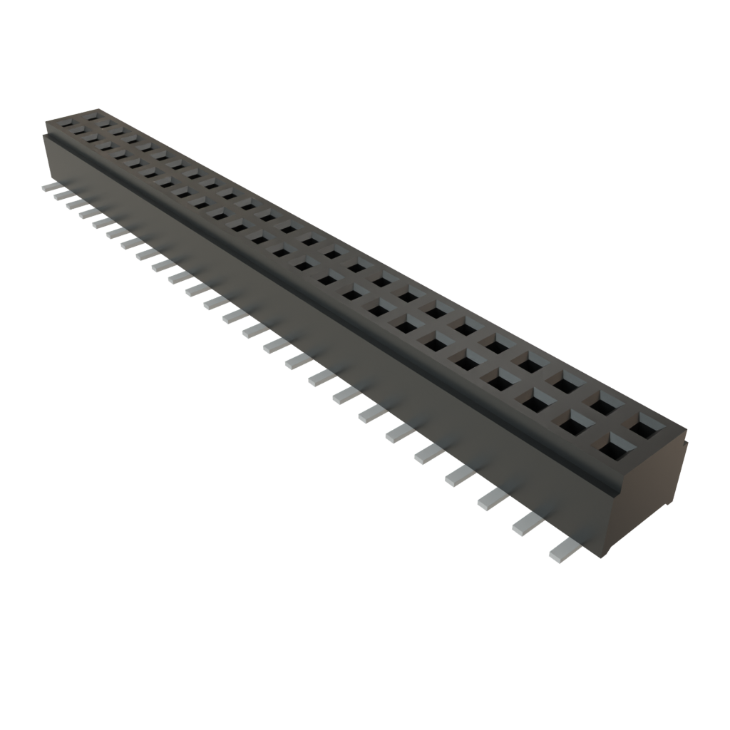 Samtec-CLM-125-02-L-D-A Steckverbinderleisten und Leiterplattenbuchsen Conn Micro Socket Strip SKT 50 POS 1mm Solder ST Top Entry SMD Tube