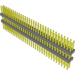 Conn Board Stacker HDR 64 POS 2.54mm Solder ST Top Entry Thru-Hole FLEX STACK Bulk