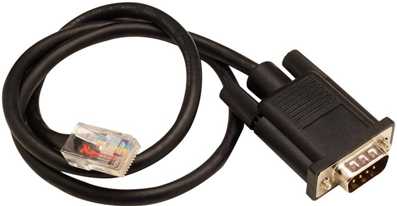 Digi International-76000645 Andere Kabelbaugruppen Cable Assembly Adapter 1.21m RJ-45 to D-Sub 8 to 9 POS F-M