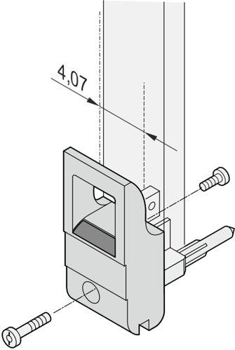 nVent SCHROFF-20817662 null Plastic Lever/Die-cast Zinc Base/UL 94 V-0 Inserter/Extractor Card