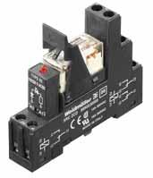 Weidmueller GmbH & Co. KG-7940006157 Relays Other Electromechanical Relay 24VDC 1.44KOhm 8A DPDT(66x16x78)mm Plug-In Coupling Relay