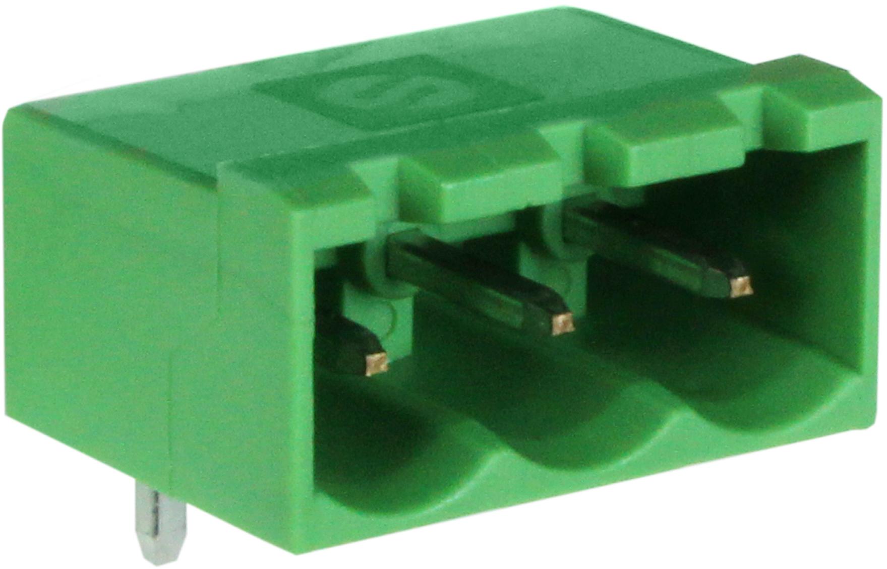 CamdenBoss Ltd-CTB9350/3A Steckverbinderleisten und Leiterplattenbuchsen Conn Shrouded Header (4 Sides) HDR 3 POS 5mm Solder RA Side Entry Thru-Hole