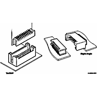 Amphenol Communications Solutions-66527-028LF Cabezales del conector y receptáculos PCB Conn Socket Strip RCP 56 POS 2.54mm Solder RA Thru-Hole Tube
