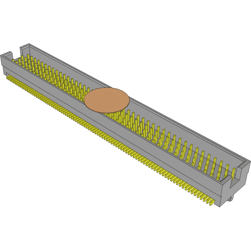 Samtec-TOLC-145-02-L-Q-A-K-TR Steckverbinderleisten und Leiterplattenbuchsen Conn Shrouded Header (4 Sides) HDR 180 POS 0.635mm Solder ST SMD Tube