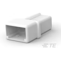 TE Connectivity-1-480319-0 Einzeladersteckverbinder, Gehäuse Conn Housing RCP 2 POS 5.08mm Crimp ST Cable Mount Natural Package