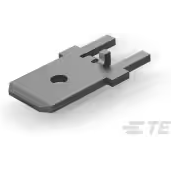 TE Connectivity-63849-1 连接器端子 Quick Disconnect Terminal 12-24AWG Brass M 7.92mm Tin Over Copper/Tin Over Nickel Bag