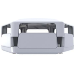 White Acrylonitrile Butadiene Styrene Wall Mount Hex-Box IoT Enclosure