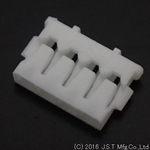 Conn Housing RCP 4 POS 1.2mm Crimp ST Cable Mount White Bag