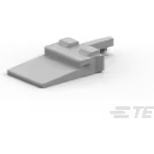 TE Connectivity-W2PA Steckverbinderzubehör Connector Accessories Wedge Lock Straight Glass Filled Polybutylene Terephthalate Gray Box