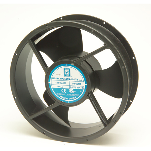 ORION FANS-OA254AN-11-3TB Blowers and Fans AC Fan Axial Ball Bearing 115V 80V to 130V 440CFM/530CFM 45.5dB 254 X 89mm Low Speed