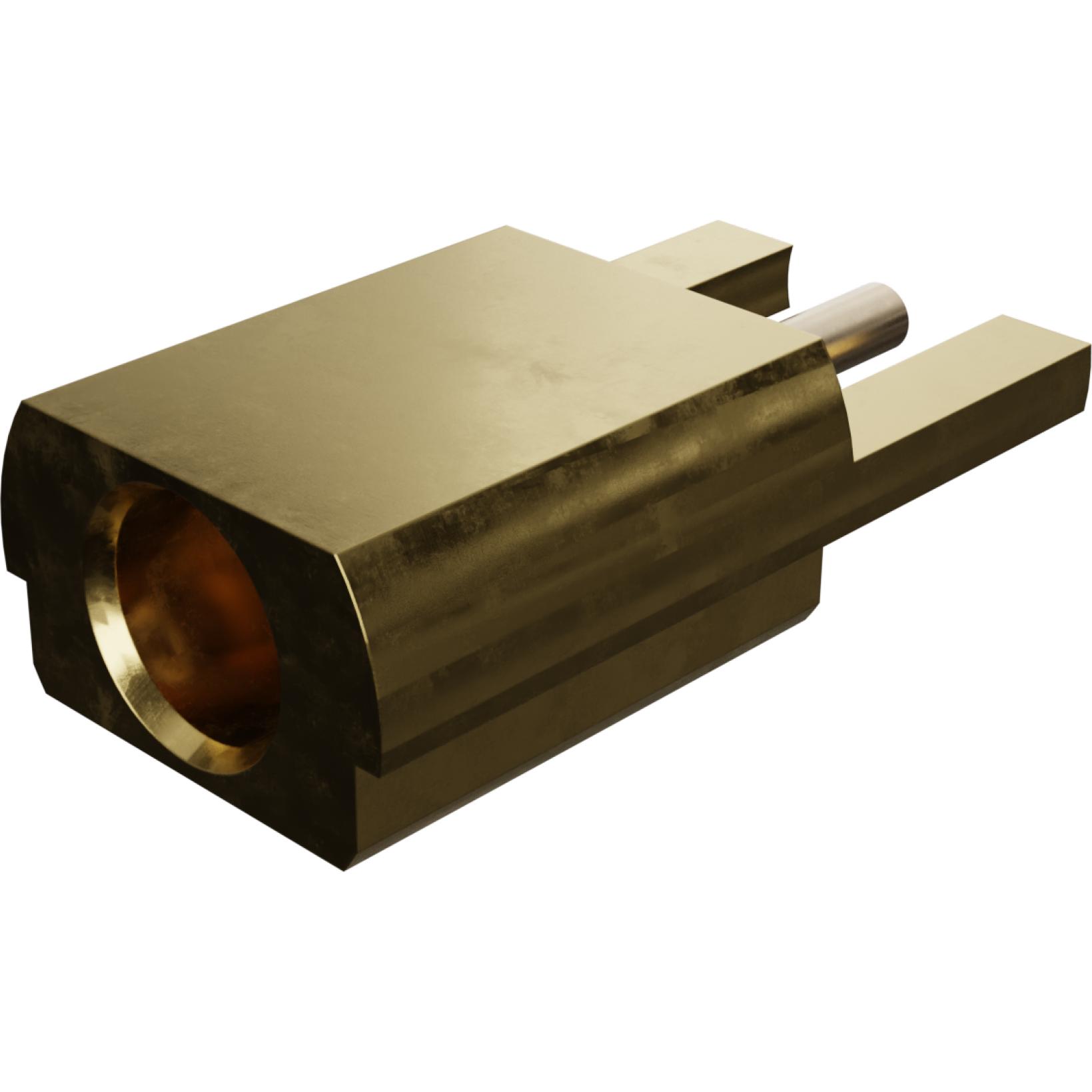 Molex-73415-4670 Connector RF Conn SSMCX 0Hz to 6GHz 50Ohm Solder ST Edge Mount RCP Gold Tray