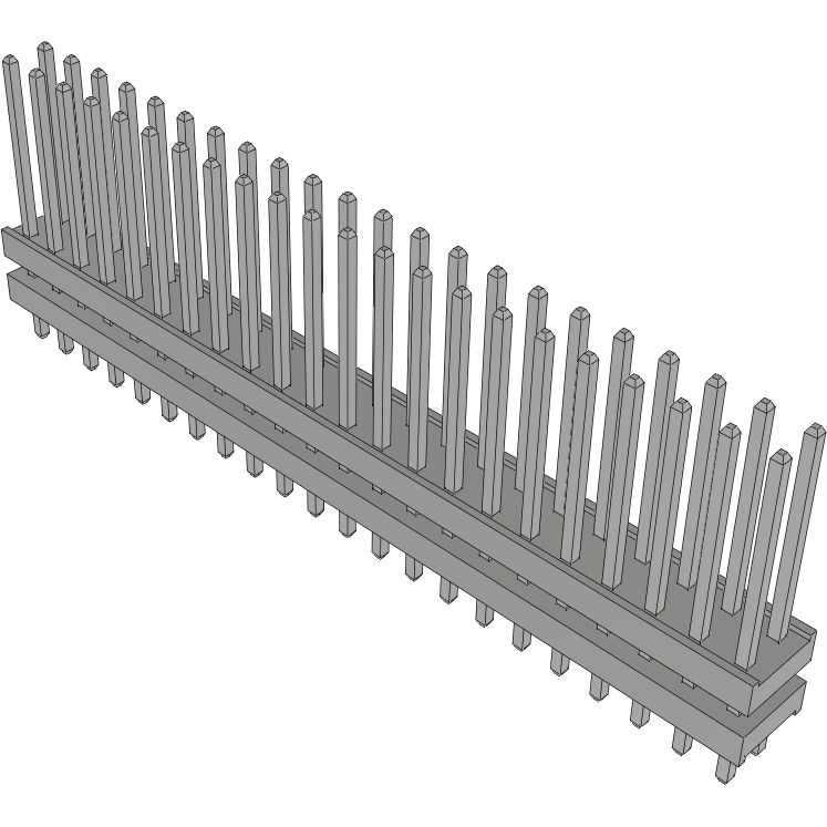 Samtec-TW-22-10-T-D-160-090 Steckverbinderleisten und Leiterplattenbuchsen Conn Board Stacker HDR 44 POS 2mm Solder ST Top Entry Thru-Hole Bulk
