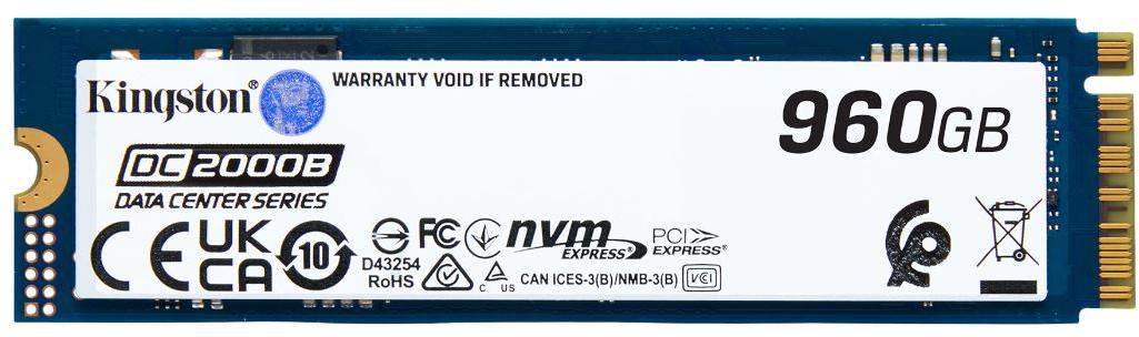 Kingston Technology-SEDC2000BM8/960G Solid State-Laufwerke Solid State Drive M.2 2280 PCIe Gen 4 x4 960Gbyte 56000Mbps Read 10400Mbps Write