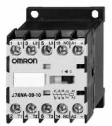 Omron-J7KNA-09-01 24D Contactors Electromechanical Relay 24VDC 20A 3PST-NO/SPST-NC(45x49x57.5)mm DIN Rail Contactor Relay