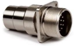 ITT Corporation-CA00COM-F20-29S-48 Steckverbinder, rund Conn Circular SKT 17 POS Solder Cup ST Wall Mount 17 Terminal 1 Port