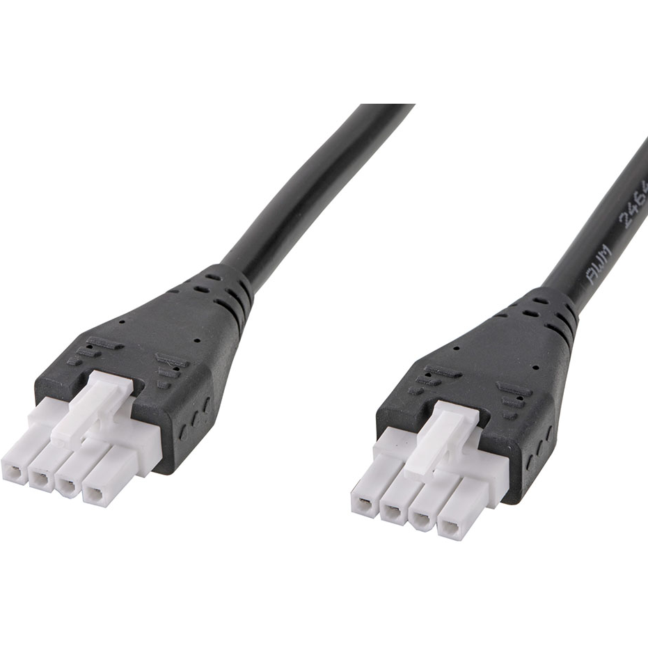 Molex-2153300410 Cable Assembly AC Power Mini-Fit Jr-to-Mini-Fit Jr Off-the-Shelf Cable Assembly, Single Row