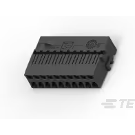 TE Connectivity-2098634-1 Connector Discrete Wire Housing Conn Housing F 20 POS 2.54mm Crimp ST Cable Mount Black Package
